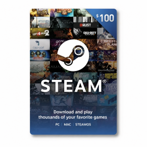 $100 Steam Gift Card